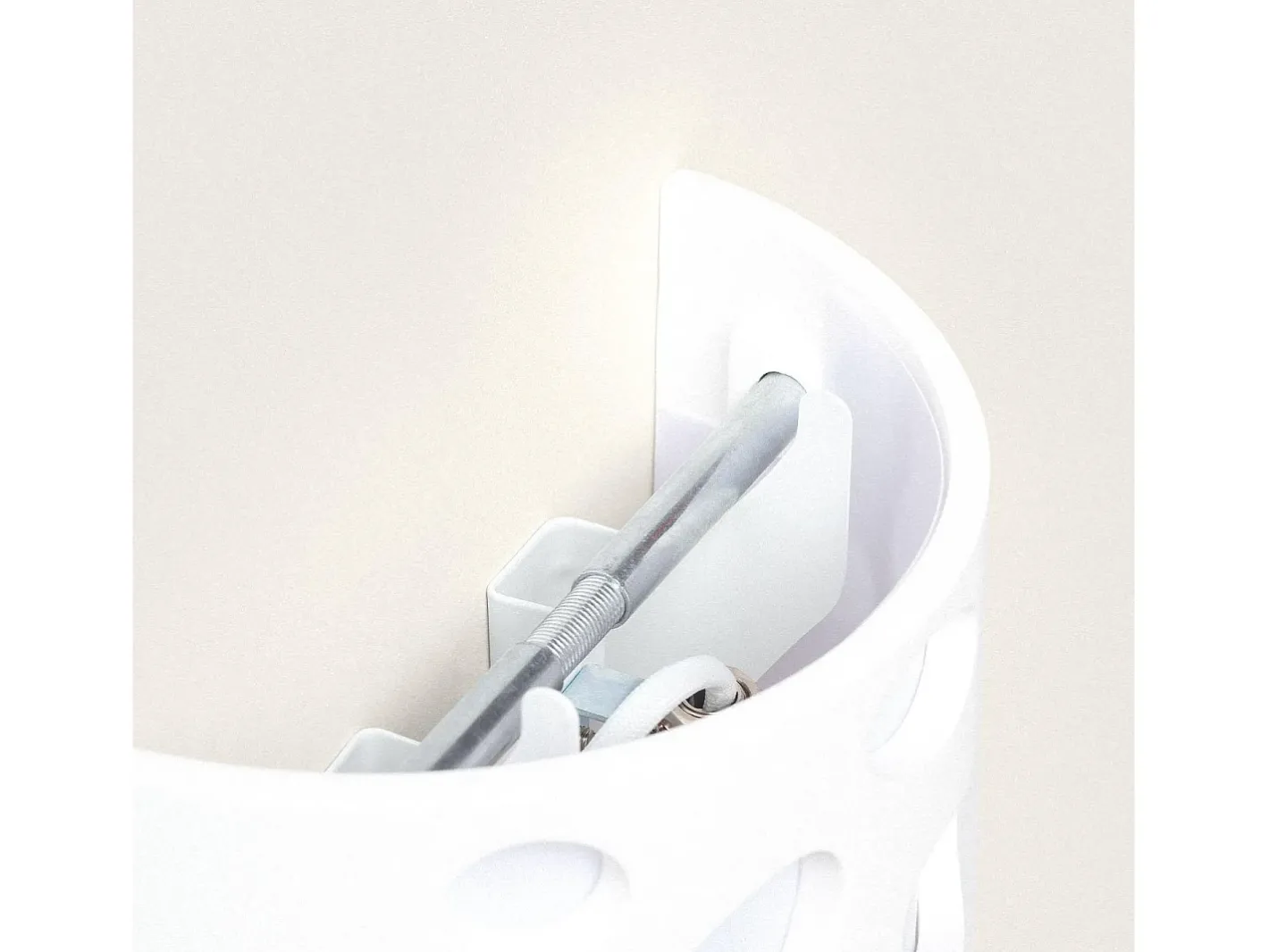 Ledkia Aplique de Pared Yeso Hole Blanco Outlet