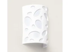 Ledkia Aplique de Pared Yeso Hole Blanco Outlet