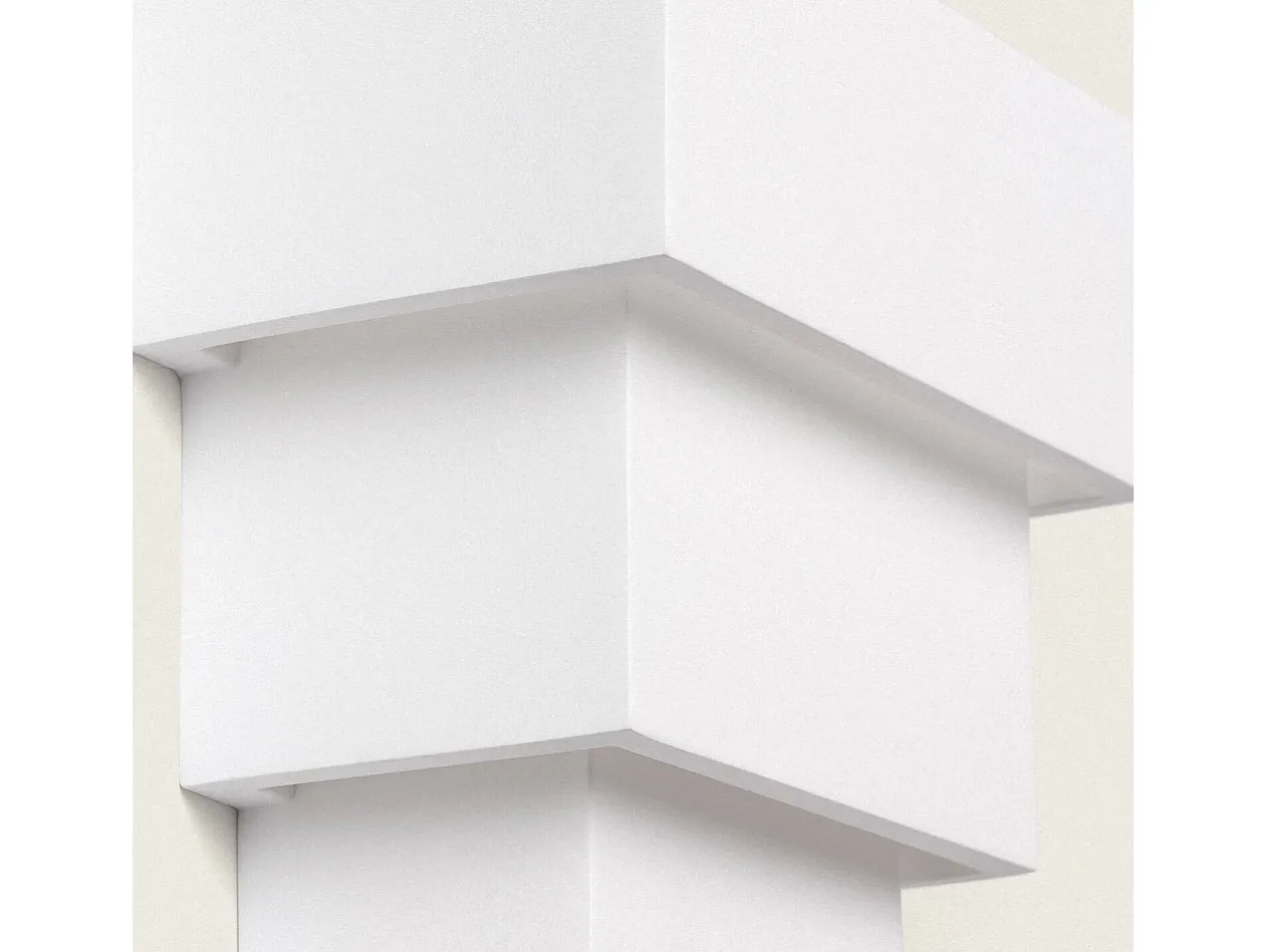 Ledkia Aplique Para Pared-Aplique de Pared Yeso Tatane Blanco