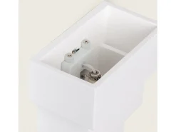 Ledkia Aplique Para Pared-Aplique de Pared Yeso Tatane Blanco