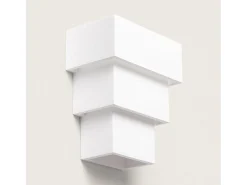 Ledkia Aplique Para Pared-Aplique de Pared Yeso Tatane Blanco