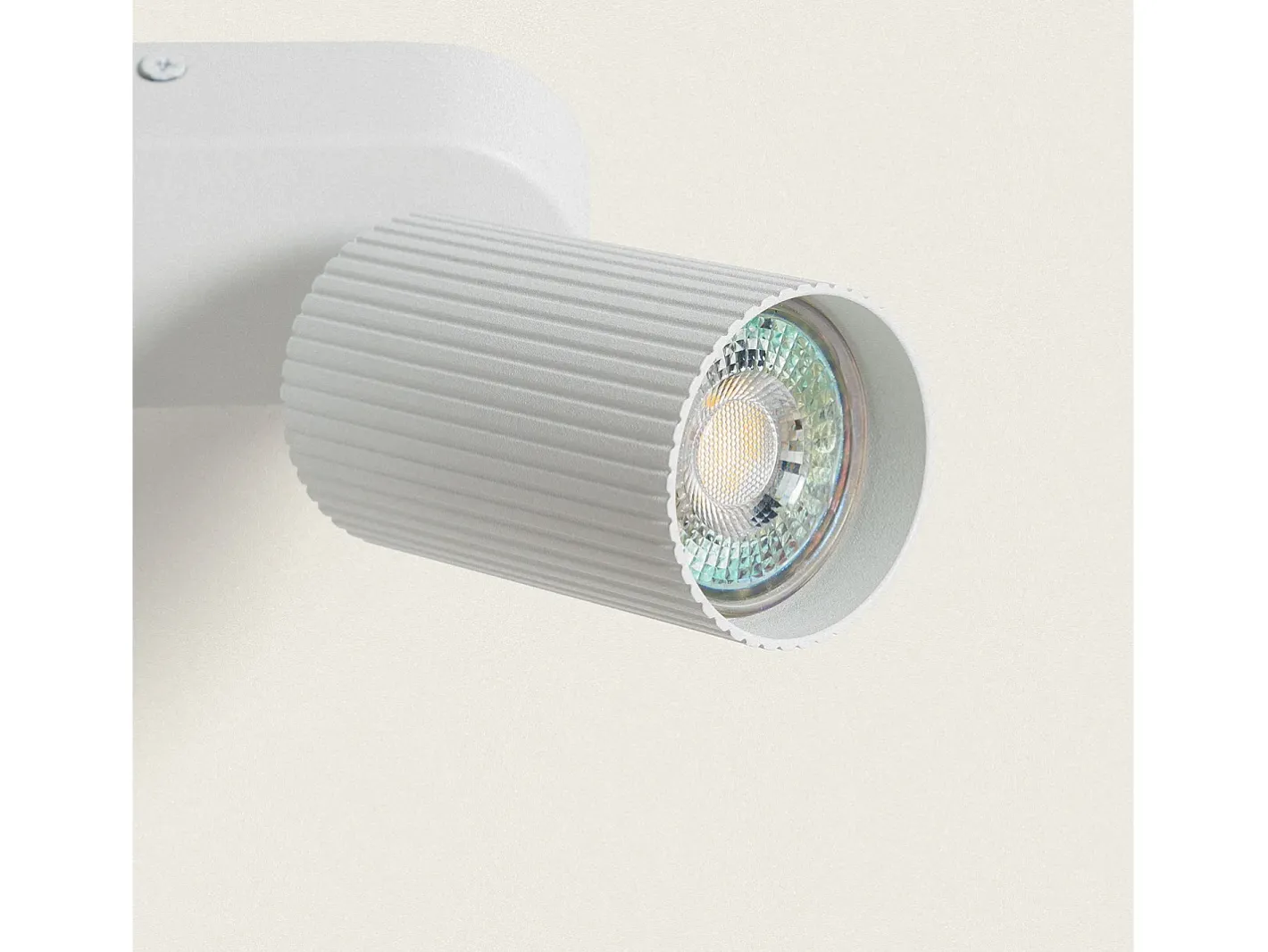 New Ledkia Aplique de Techo Aluminio Aritz 3 Foco Blanco