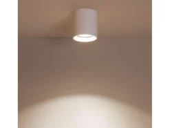 Ledkia Plafón-Aplique de Techo con Bombilla GU10 Space 2700K Cálido Blanco