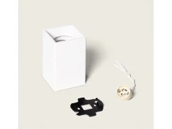 New Ledkia Aplique de Techo Cuadrado Traxim S Blanco