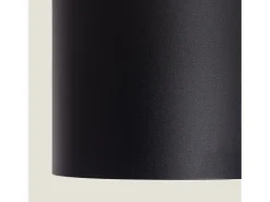Ledkia Plafón-Aplique de Techo LED 30W Aluminio Syrah Seleccionable (Cálido-Neutro) 2700K - 3300K - 4000K Negro