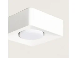 Ledkia Aplique de Techo Yeso 1 Foco Quman Blanco Discount