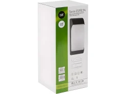 New AKUNADECOR Aplique Exterior Modelo Espelta Acabado Gris