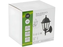 AKUNADECOR Iluminación Exterior-Aplique Exterior De La Sserie Albahaca Negro