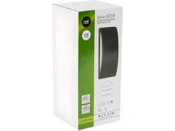 AKUNADECOR Iluminación Exterior-Aplique Exterior Kefir Acabado De Policarbonato Gris
