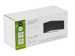AKUNADECOR Aplique Para Exterior De La Serie Masala Ip65 Gris Outlet