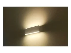 Aplique Para Pared-Aplique LED bidireccional de pared 12W 6322 B Perenz 3000K Blanco