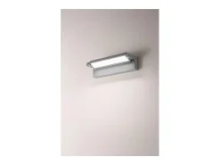 Aplique Para Pared-Aplique LED de pared de 36 W, temperatura de color correlacionada de 3000 K a 4000 K, ajustable 340°, 2900 lm, IP65, 36 cm, claro - Perenz Gris