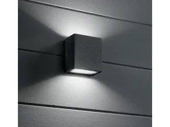 Clearance Ideal Lux Aplique LED para exterior Cubic Up & Down IP65, 3000K Blanco