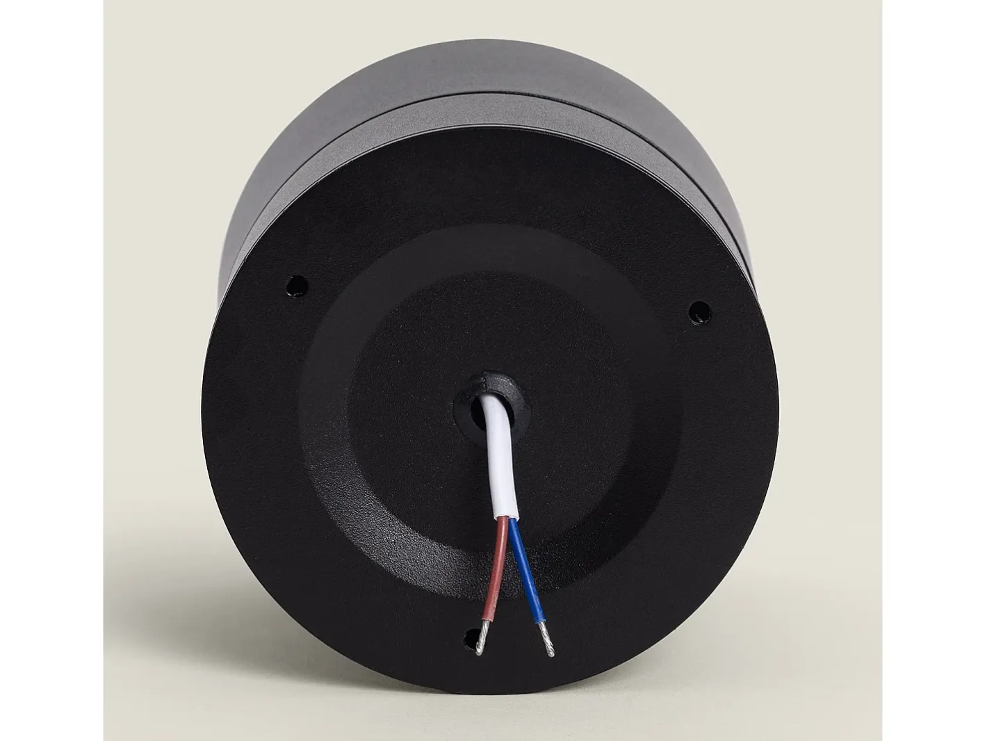 Ledkia Aplique Para Pared-Aplique LED 30W de Aluminio Circular New Onuba 4000K Blanco Neutro Negro