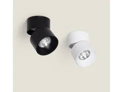 Ledkia Aplique LED 15W de Aluminio Circular New Onuba 5000K Frío Blanco Best