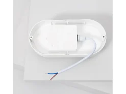 Sale Ledkia Aplique LED 25W Oval IP65 White 4000K Neutro Blanco
