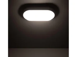 Sale Ledkia Aplique LED 25W Oval IP65 White 4000K Neutro Blanco
