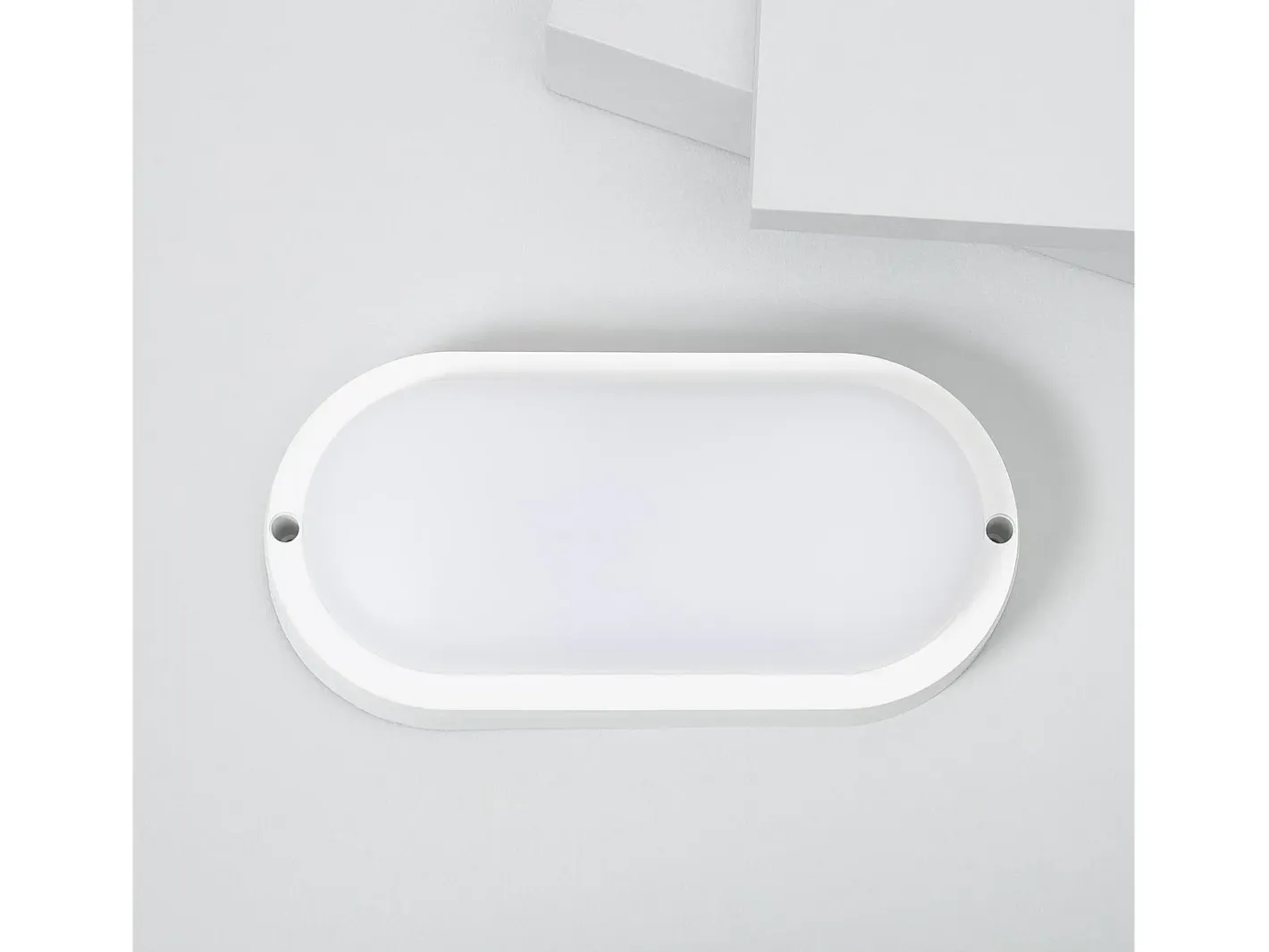 Sale Ledkia Aplique LED 25W Oval IP65 White 4000K Neutro Blanco