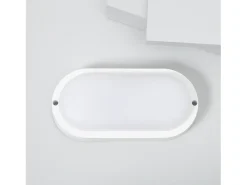 Sale Ledkia Aplique LED 25W Oval IP65 White 4000K Neutro Blanco