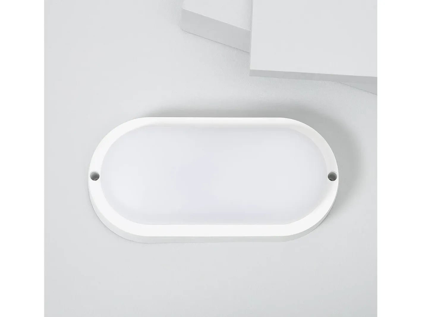 Sale Ledkia Aplique LED 25W Oval IP65 White 4000K Neutro Blanco