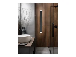 Clearance Aplique LED WALLY de aluminio 17W 3000K Perenz 62,5 cm Negro