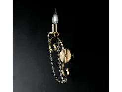 Aplique Magda en hierro 1 luz L.8 P.15 BL146-AP1-OR Dorado Online