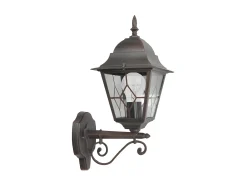 AKUNADECOR Aplique Marron Para Terraza O Jardin Bootes Ip 44, Marru00f3n New