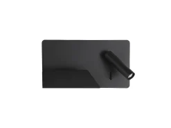 AKUNADECOR Aplique Modelo Miguel Angel Foco Orientable. Negro Best