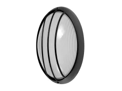 AKUNADECOR Aplique Ovalado Para Terraza Y Jardin Modelo Aquila Grande Negro Clearance