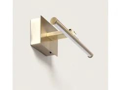 Ledkia Aplique para Cuadros LED Slimlight con Mando Latón Blanco Discount