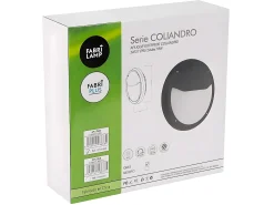 New AKUNADECOR Aplique Para Exterior Modelo Coliandro Acabado Ip65 Gris