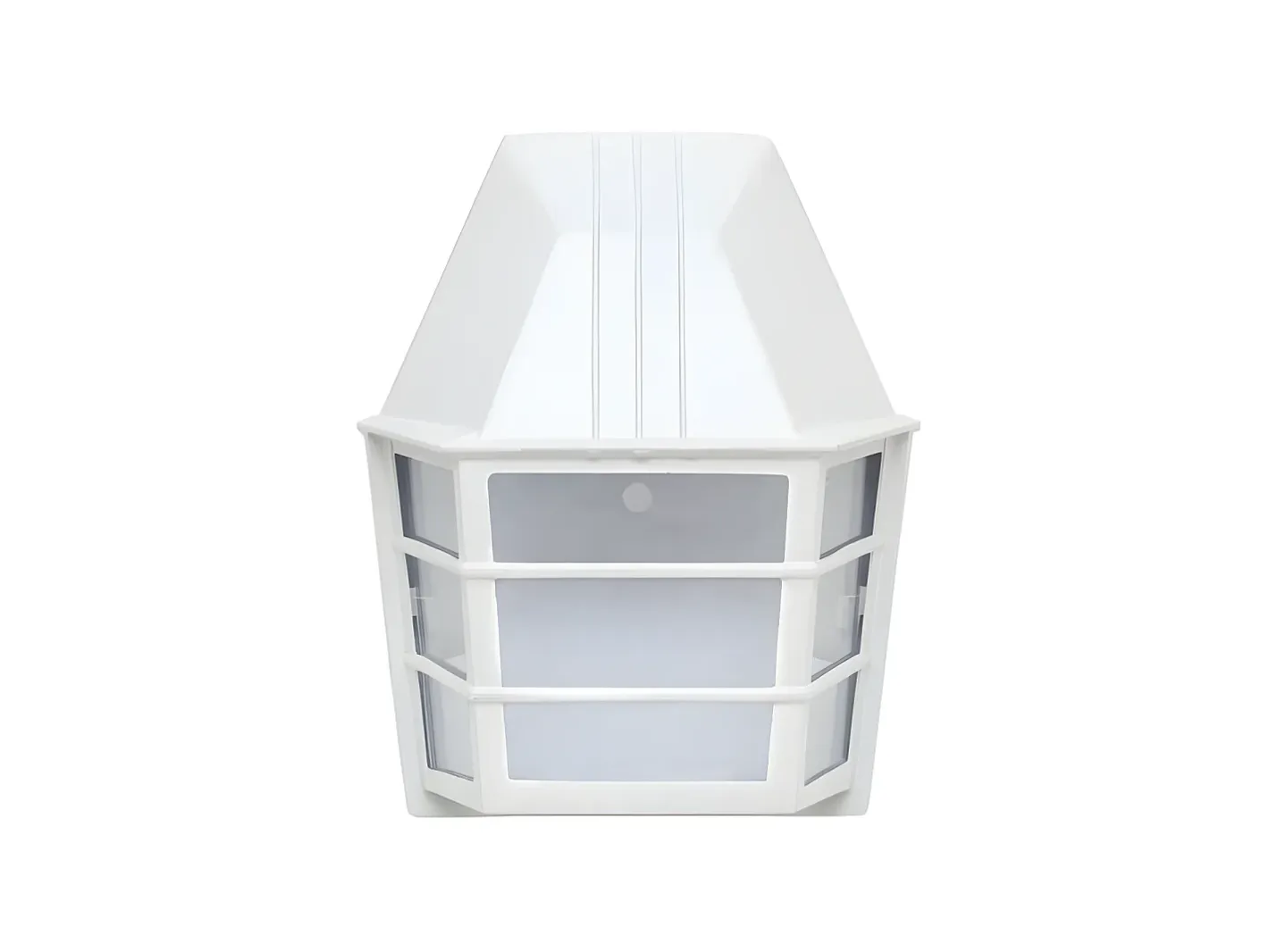 AKUNADECOR Aplique Para Terraza O Jardin En Aluminio Modelo Acrux Blanco Outlet