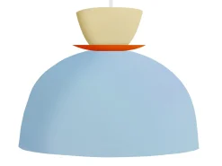 TOSEL Aplique ,madera, ,A30xD24,5xP28cm Azul Outlet