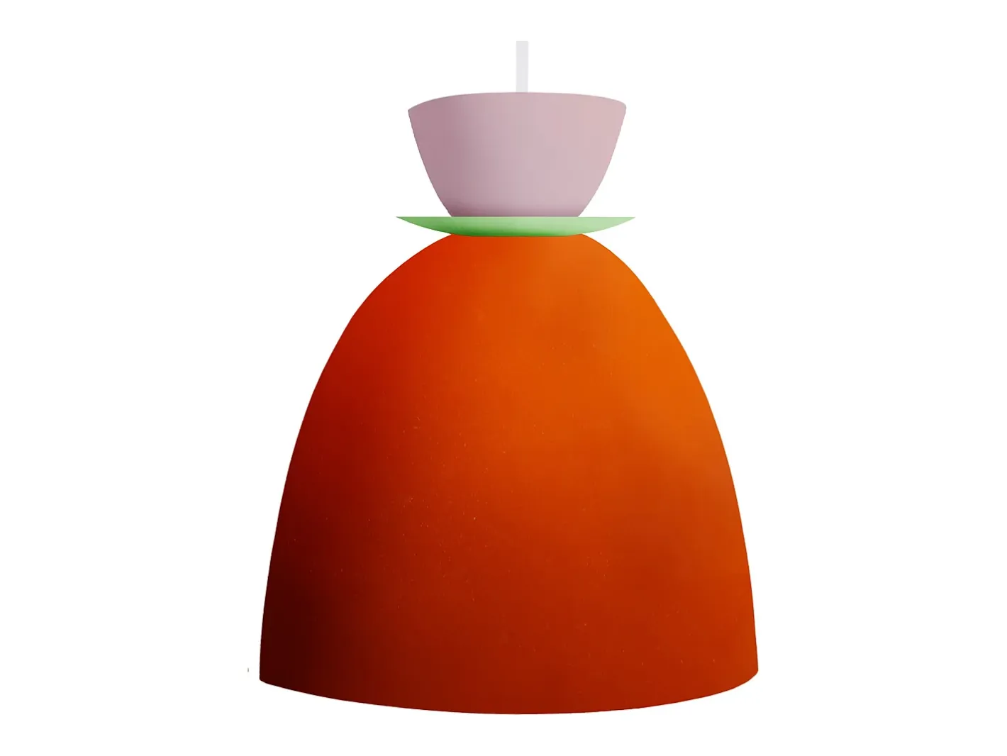 Hot TOSEL Aplique ,madera,,A30xD21,5xP28cm Naranja