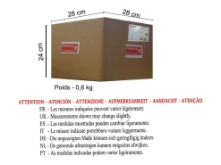 TOSEL Aplique Para Pared-Aplique ,metal,Aluminio , A 10xD16x P 25cm Plateado