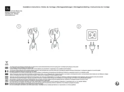 Best TOSEL Aplique ,metal,antracita,A19xD20xP37cm Gris antracita
