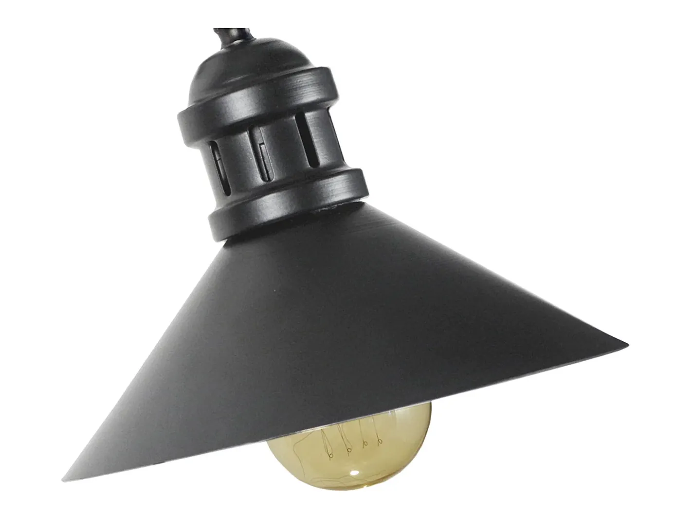 Best TOSEL Aplique ,metal,antracita,A19xD20xP37cm Gris antracita