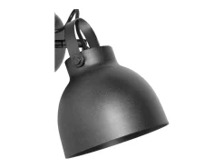 TOSEL Aplique ,metal,antracita,A13xD18xP15cm Gris antracita Hot