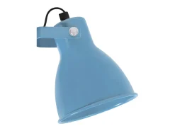 Outlet TOSEL Aplique ,metal, , A 17,5xD17x P 13cm Azul