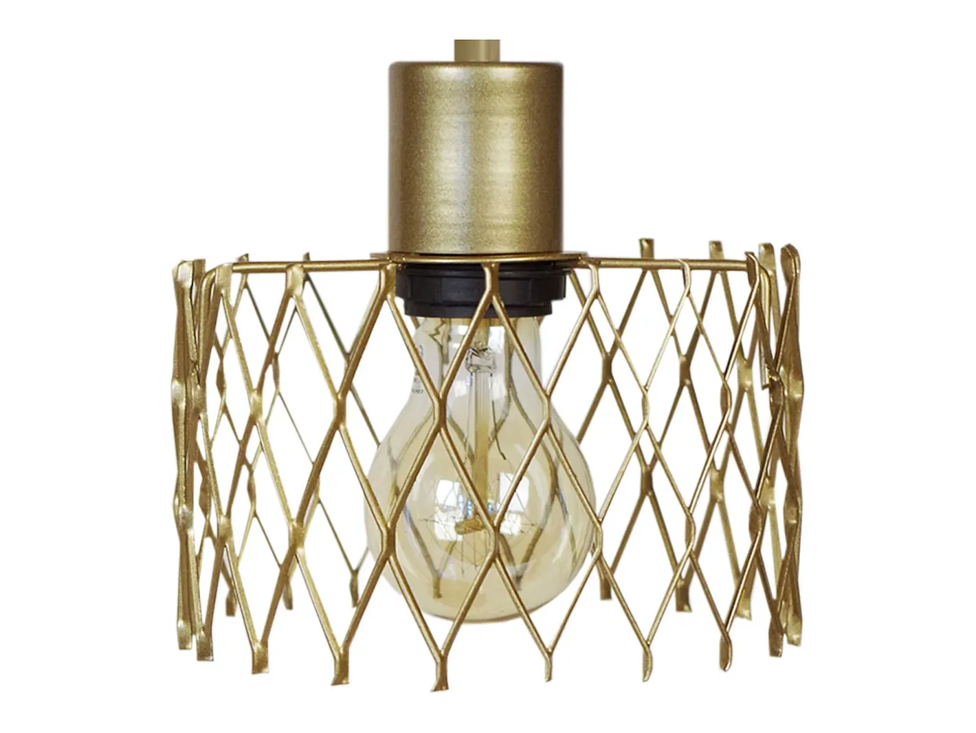 TOSEL Aplique Para Pared-Aplique ,metal, ,A22xD 16x P 16 cm Dorado