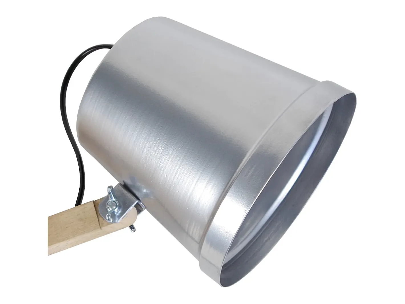 TOSEL Aplique Para Pared-Aplique ,metal,natural,A 28xD15x P 20cm Plateado