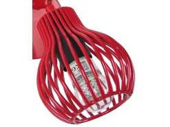 TOSEL Aplique ,metal,,A20xD11xP24cm Rojo Hot