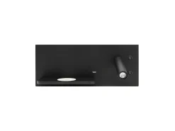 AKUNADECOR Aplique Velaquez Foco Derecho En Usb+qi Negro Outlet