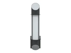 Apliques de exterior 2 unidades acero inoxidable ES957406 Negro Best