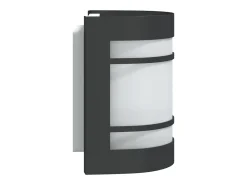 Aplique Para Pared-Apliques de exterior 2 unidades acero inoxidable ES361631 Negro