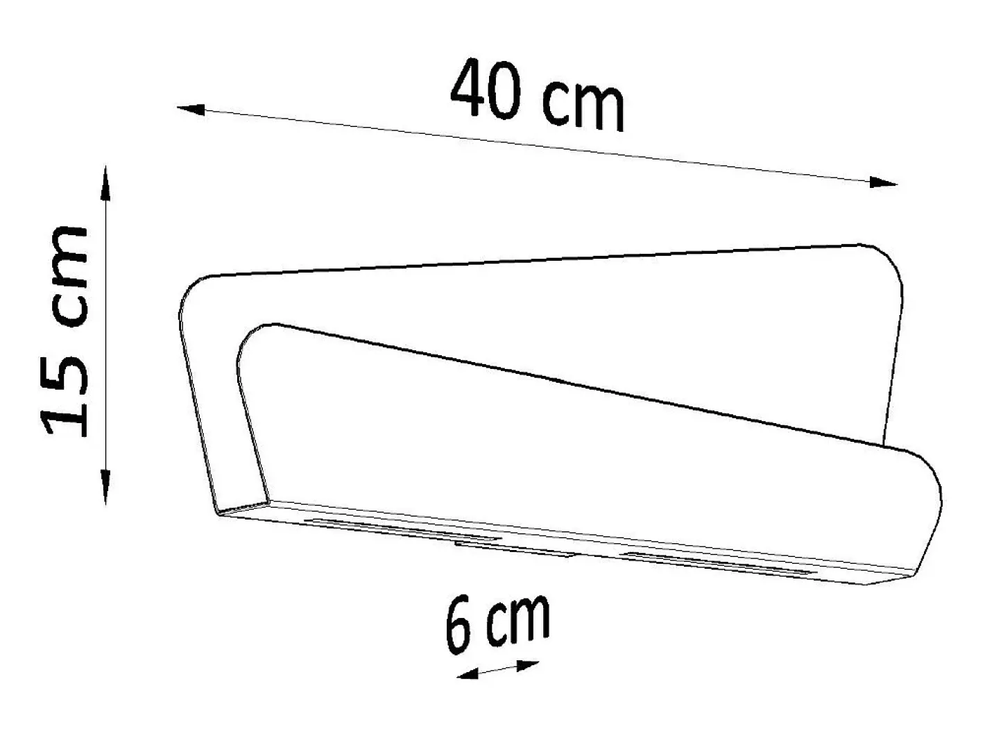 Sollux Lighting Applique Moderna Incasso Bianco G9 Lámpara de pared Flush Modern G9 Blanco Outlet
