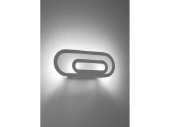 New Sollux Lighting Applique Moderna Incasso Bianco G9 Lámpara de pared Flush Modern G9 Blanco