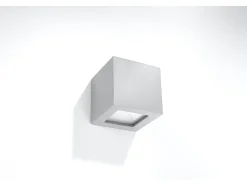 Clearance Sollux Lighting Applique Up & Down Grigio E27 Apliques Up & Down E27 Gris