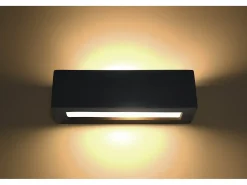 Sollux Lighting Aplique Para Pared-Applique Up & Down Nero E27 Apliques Up & Down E27 Negro