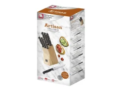 Richardson Sheffield Cubierto-Artisan - Bloque de 6 cuchillos Negro